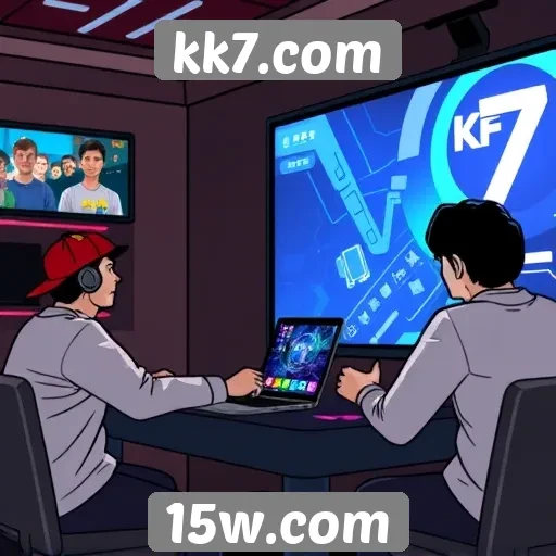 Explorando as funcionalidades sociais do site kk7.com
